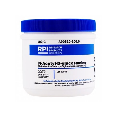 Rpi N-Acetyl-D-glucosamine, 100 G A90510-100.0